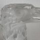 Lalique Eagle Head — Signed crystal from the 1980s