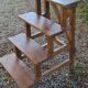 Old library stepladder