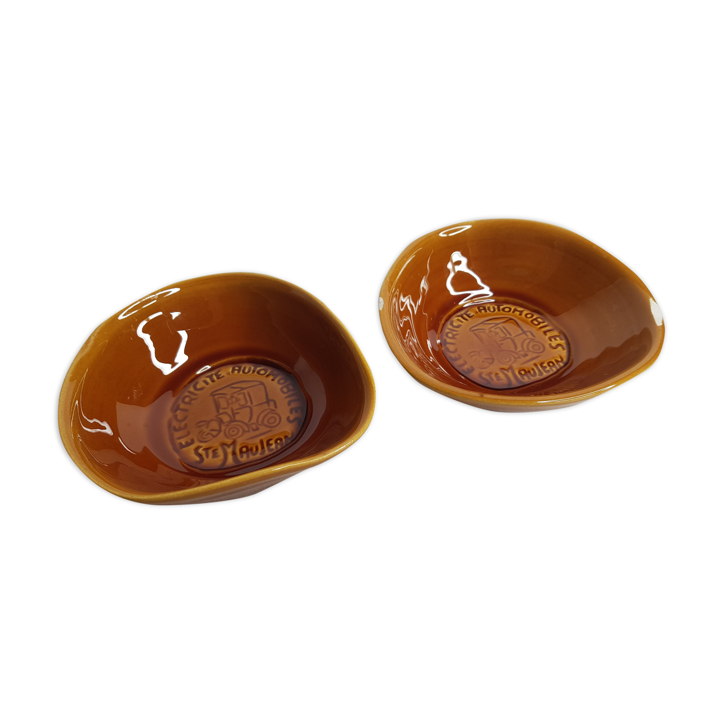 Pair of Camos caramel-coloured pockets