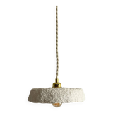 Vintage recycled market paper pendant light