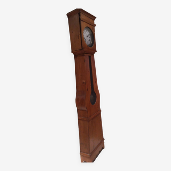 Pendule comtoise en bois blanc