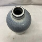 Bouteille en grès gris bleuté