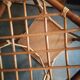 Vintage rattan wicker bedside table 1960 1970