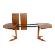 Table danoise en teck extensible vintage des années 60