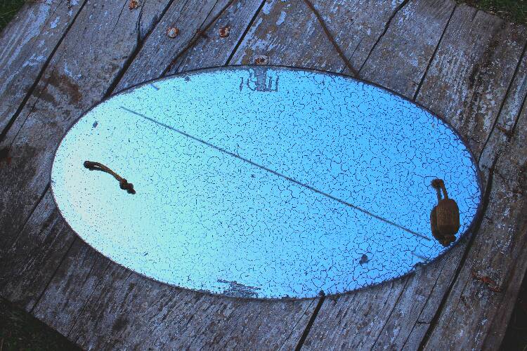 Mercury barber mirror