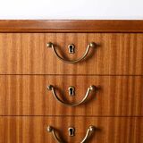 Scandinavian high sideboard with central drawers