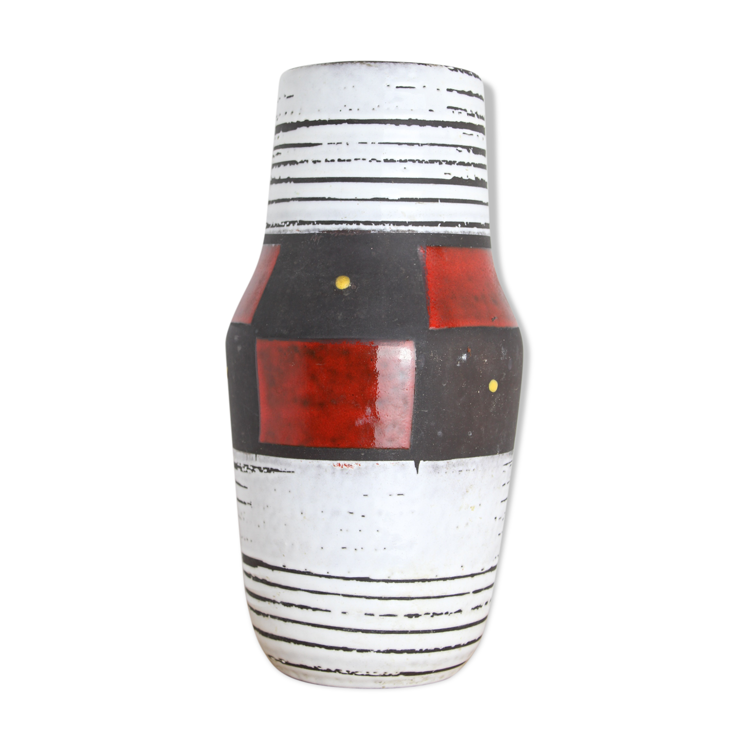 Vase 30cm Scheurich West Germany, ceramic