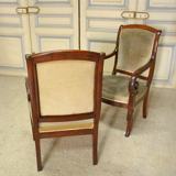 Pair of armchairs