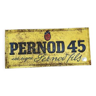 Pernod plate (E)