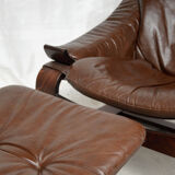 Kroken Nelo leather armchair, 1960