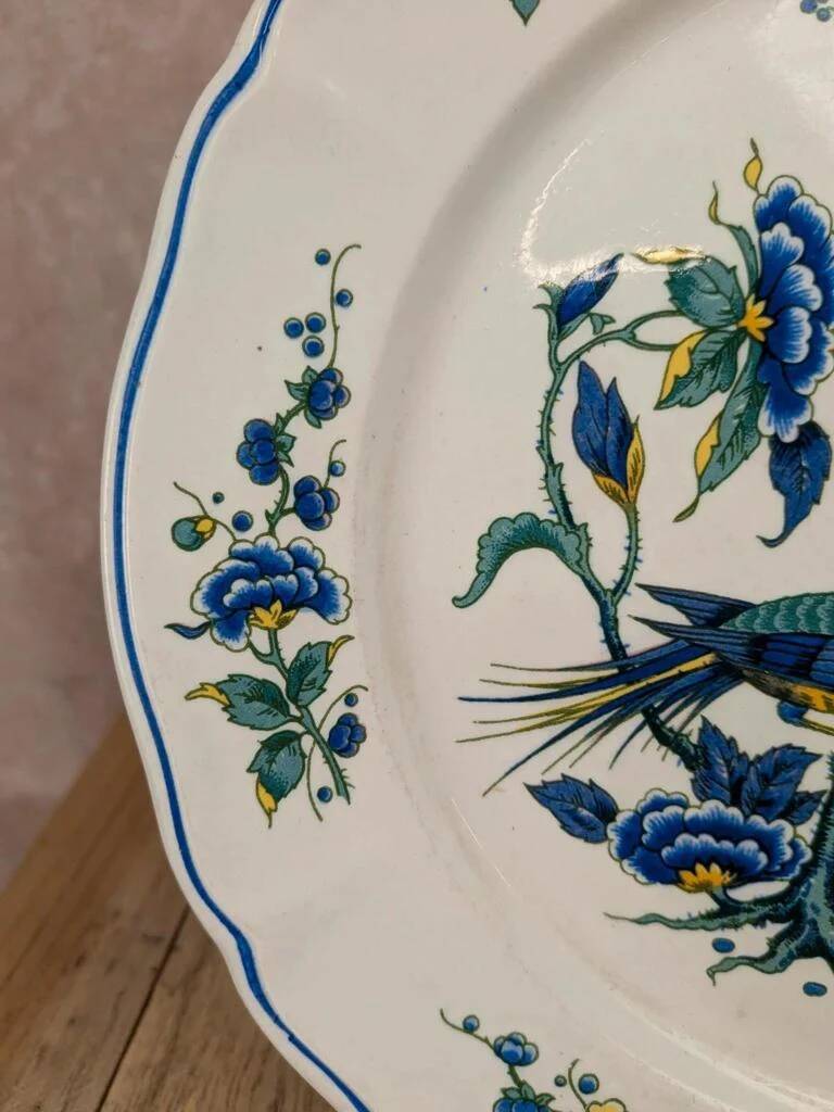 Villeroy & Boch Phoenix blue plate – birds