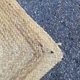 Tapis de jute scandinave rectangulaire naturel 160x230cm