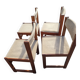 lot de 4 chaises