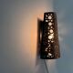 Simple metal wall light in brutalist style, 1970s, Germany.