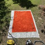 Moroccan carpet in vintage wool