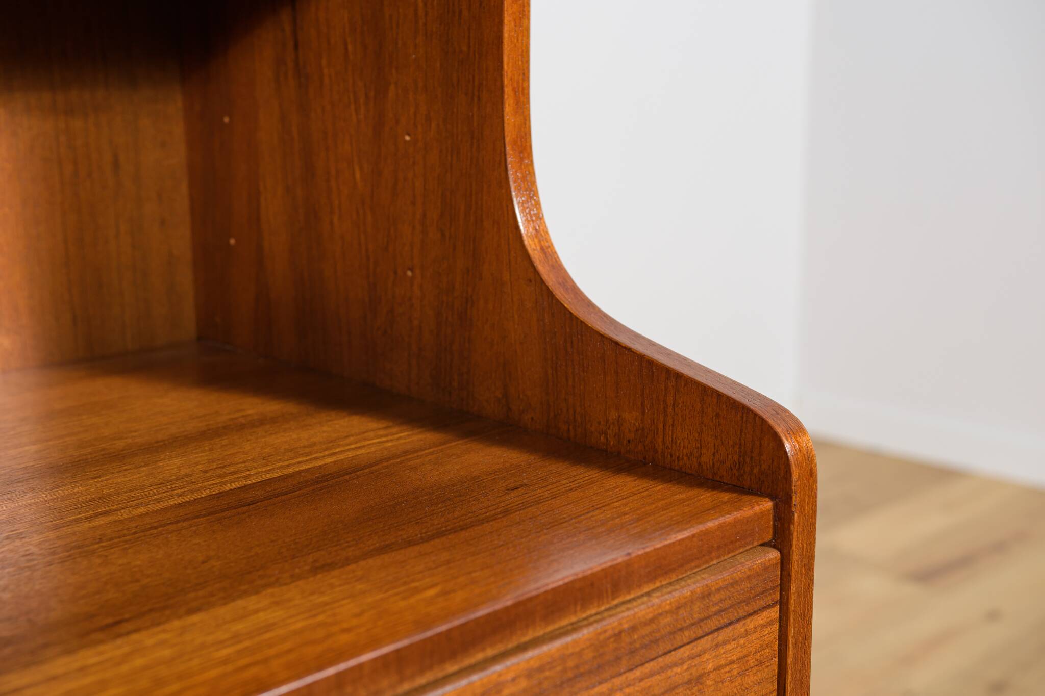 Mid-Century Teak Shelf, Denmark, 1970s