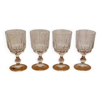 Lot de 4 verres à pied Luminarc modèle Lance