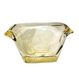 Vase en verre conçu par M. Klinger, Železný Brod Sklo (ZBS), Tchécoslovaquie,