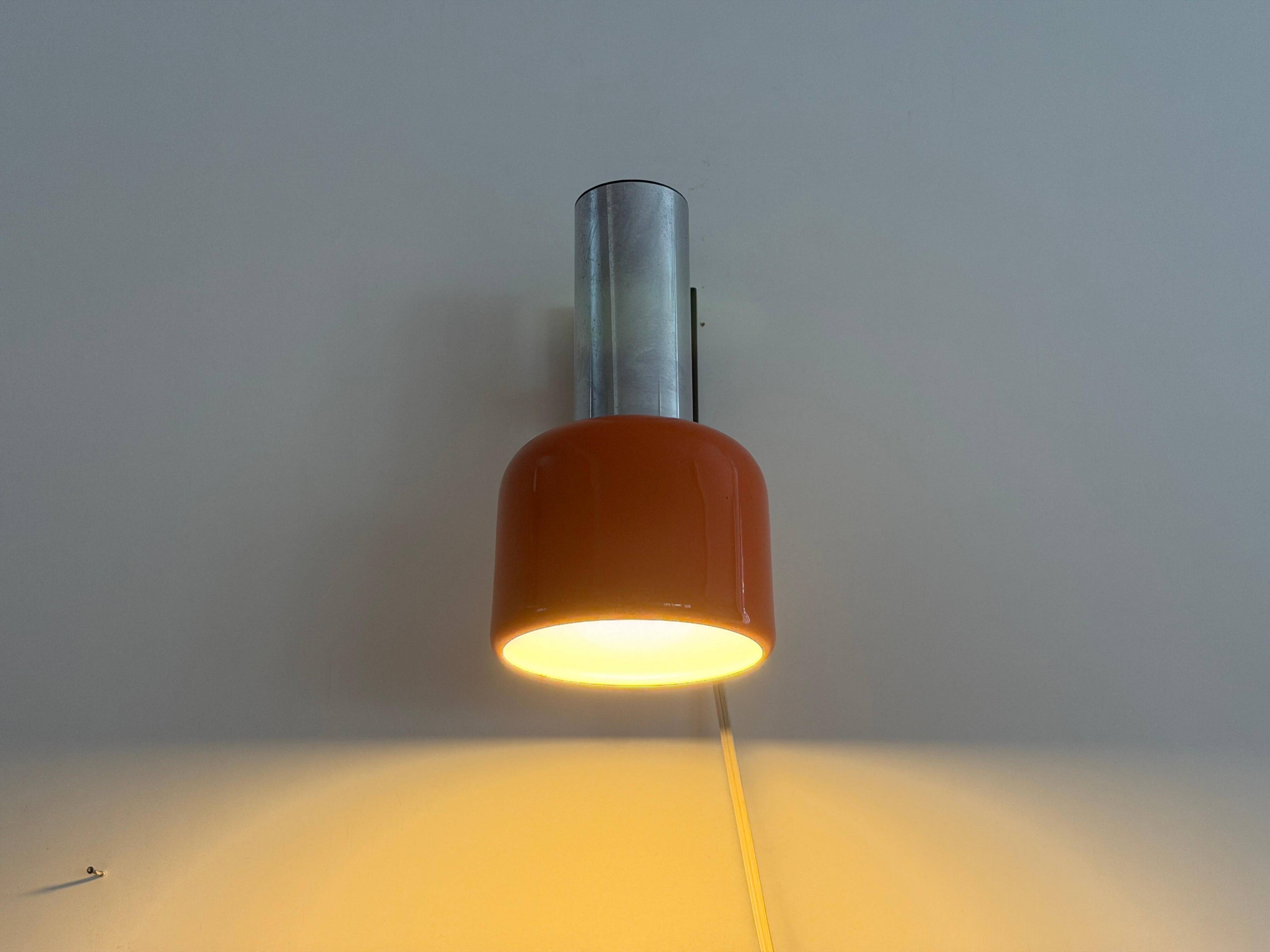 Simple metal wall light NO AGE, 1970s, Germany