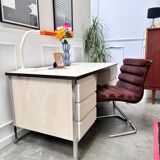 70s white desk