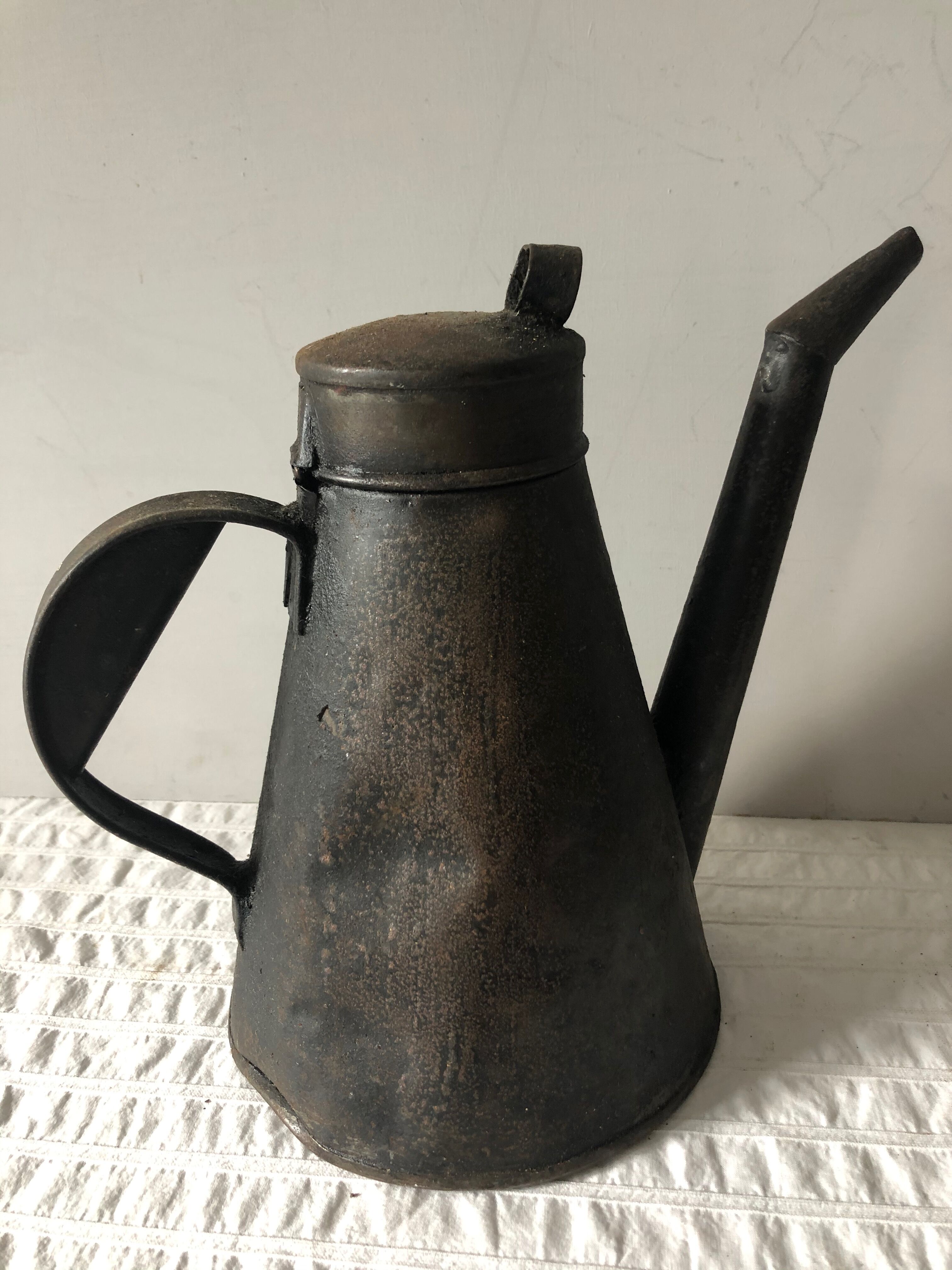 Two workshop burettes, indoor watering cans