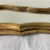 Old mirror in gilded wood 40 x 30 cm