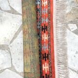 Vintage silk and cotton carpets