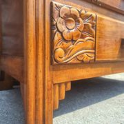 Art Deco chest of drawers, vintage antique furniture