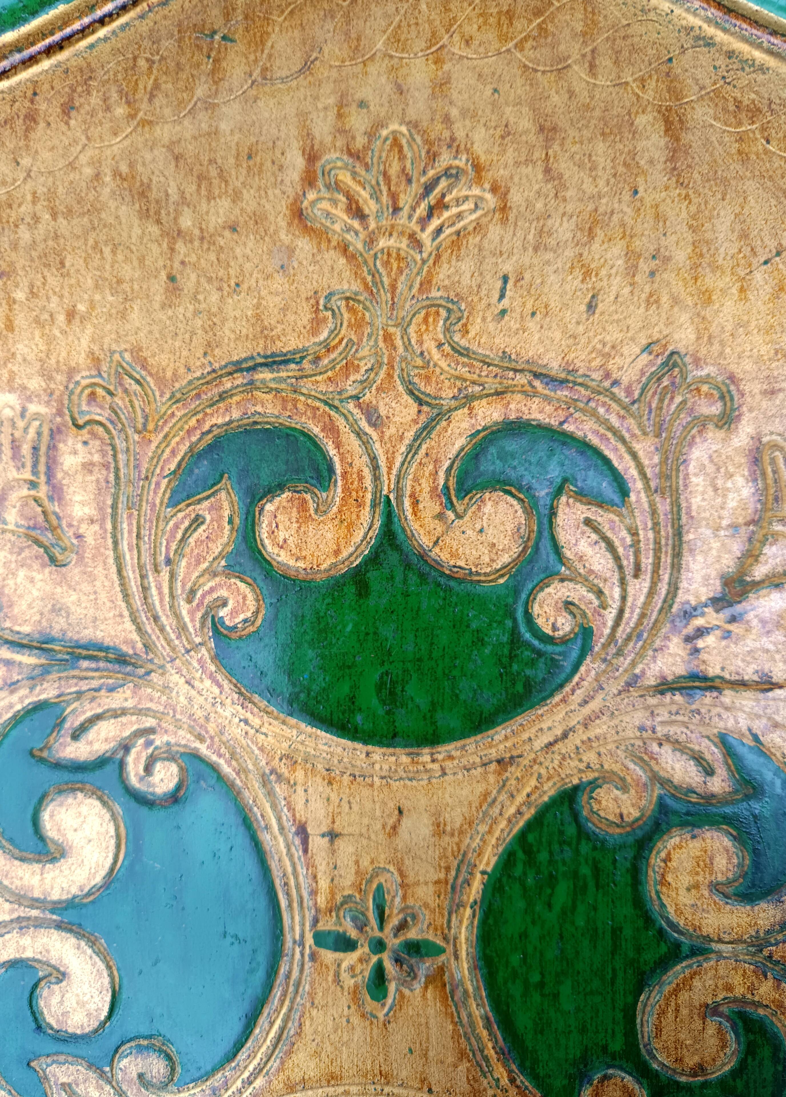 Vintage Florentine tray