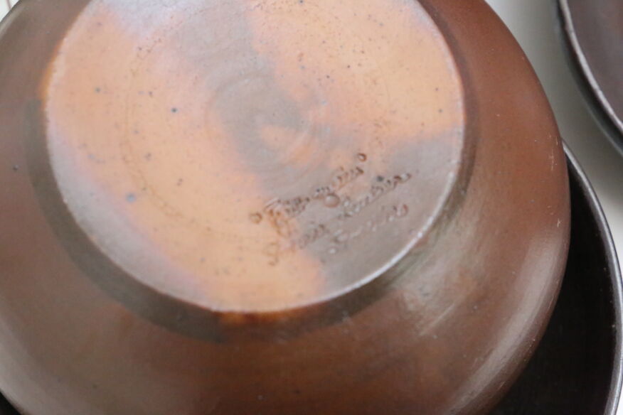 Assiettes creuses en céramique - Poterie faite à la main en France – Les  Poteries de Sylvie