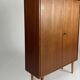 Vintage teak wardrobe highboard closet by H. Riestenpatt 1960s