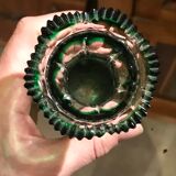 Bohemian crystal vase