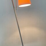 Design articulated lamp in brushed stainless steel