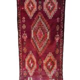 Vintage moroccan carpet - 152 x 348 cm