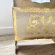Porte revue vintage florentin blanc et or