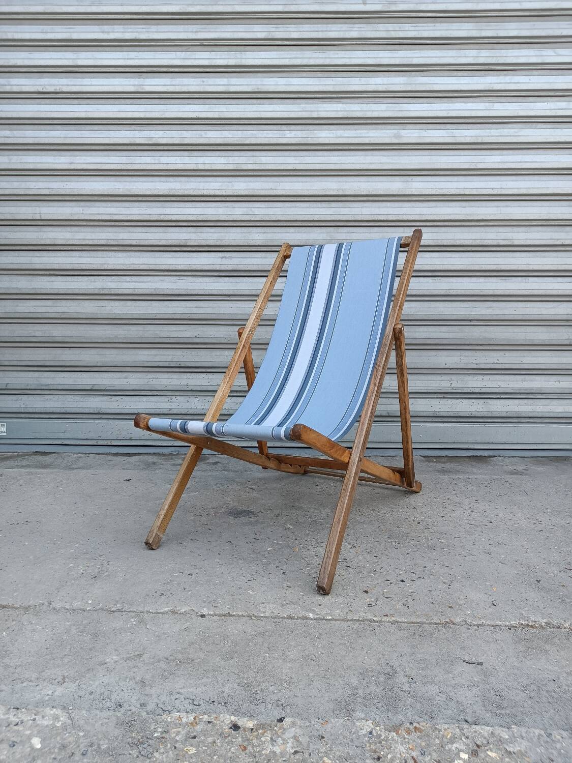 Vintage deckchair 1970