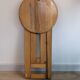 Folding stool TS attributed to Roger Tallon – French design from the 1970s.