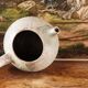 Scandinavian ceramic teapot