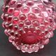 Extraordinary Pink Barovier e Toso Bugnato Vase