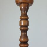 Vintage turned wooden column flower stand