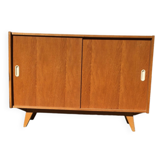 Vintage jiri jiroutek sideboard u-450 interior praha 70s mid century