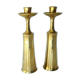 Chandeliers bougeoirs en laiton Jens Quistgaard JHQ Dansk Design