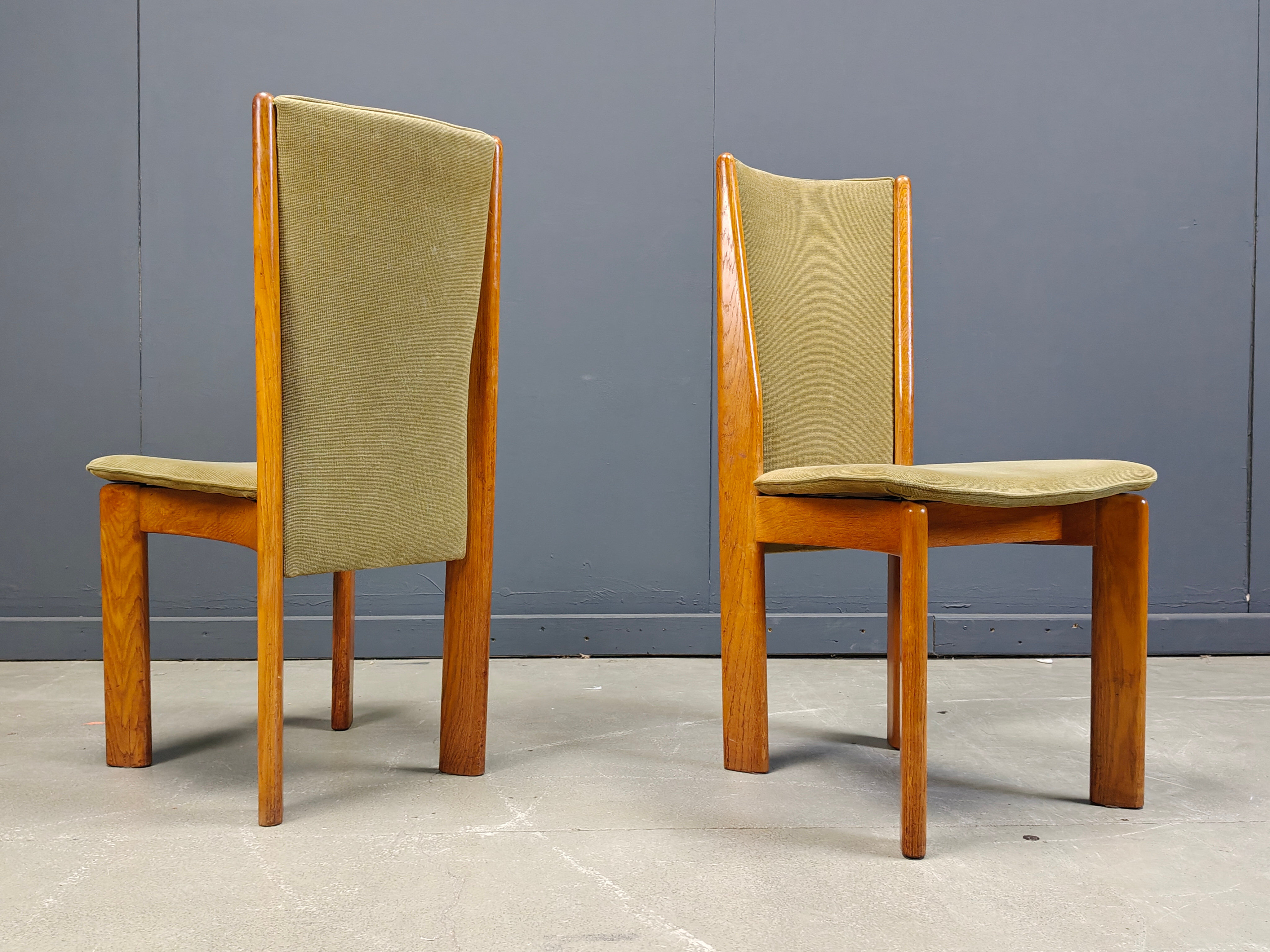 Vintage Danish dining chairs set of 6 - 1970s