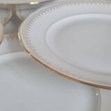Service of 6 Limoges porcelain plates