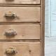 Bank store counter with drawers, circa 1900.