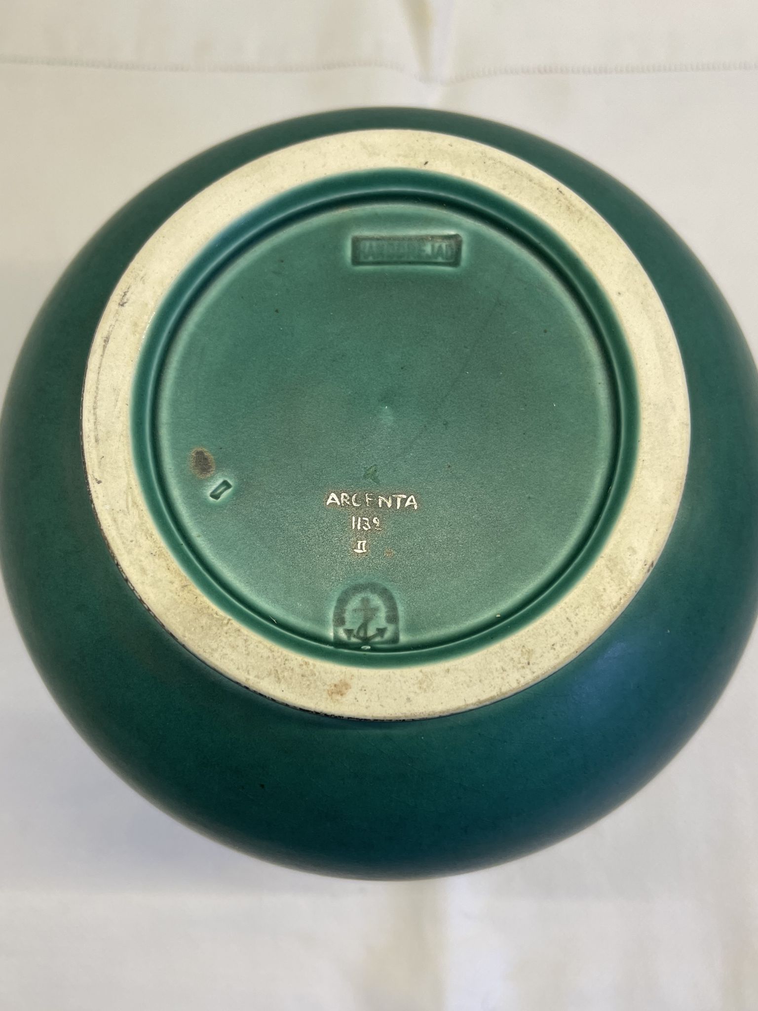 Gustavsberg Argenta Wilhelm Kage vase