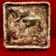 Ceramic arm 70 prehistoric animal decor/Parietal art/Rock art