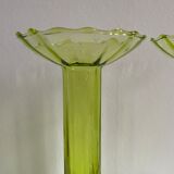 Paire de vases en cristal de Venise