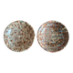 Set of 2 mixed clay bowls Gerbino from Vallauris