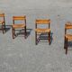 Set of 4 chairs Dordogne model from Sentou